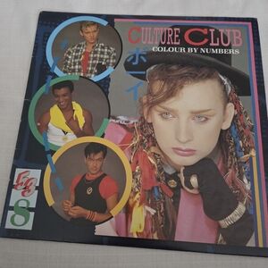 Culture Club 'Colour by Numbers' Vinyl Record, EUC